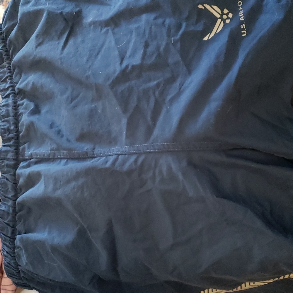 U.S. Air Force Blue Lined Training Physical Fitness Shorts & Swim Trunks  Size L